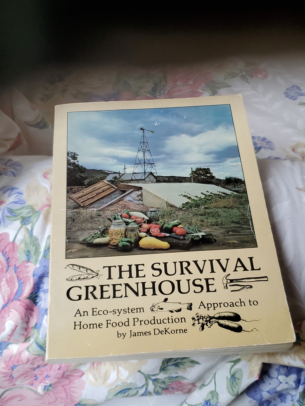 The Survival Greenhouse Paperback Book - Cream